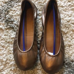 Tieks Metallic Bronze